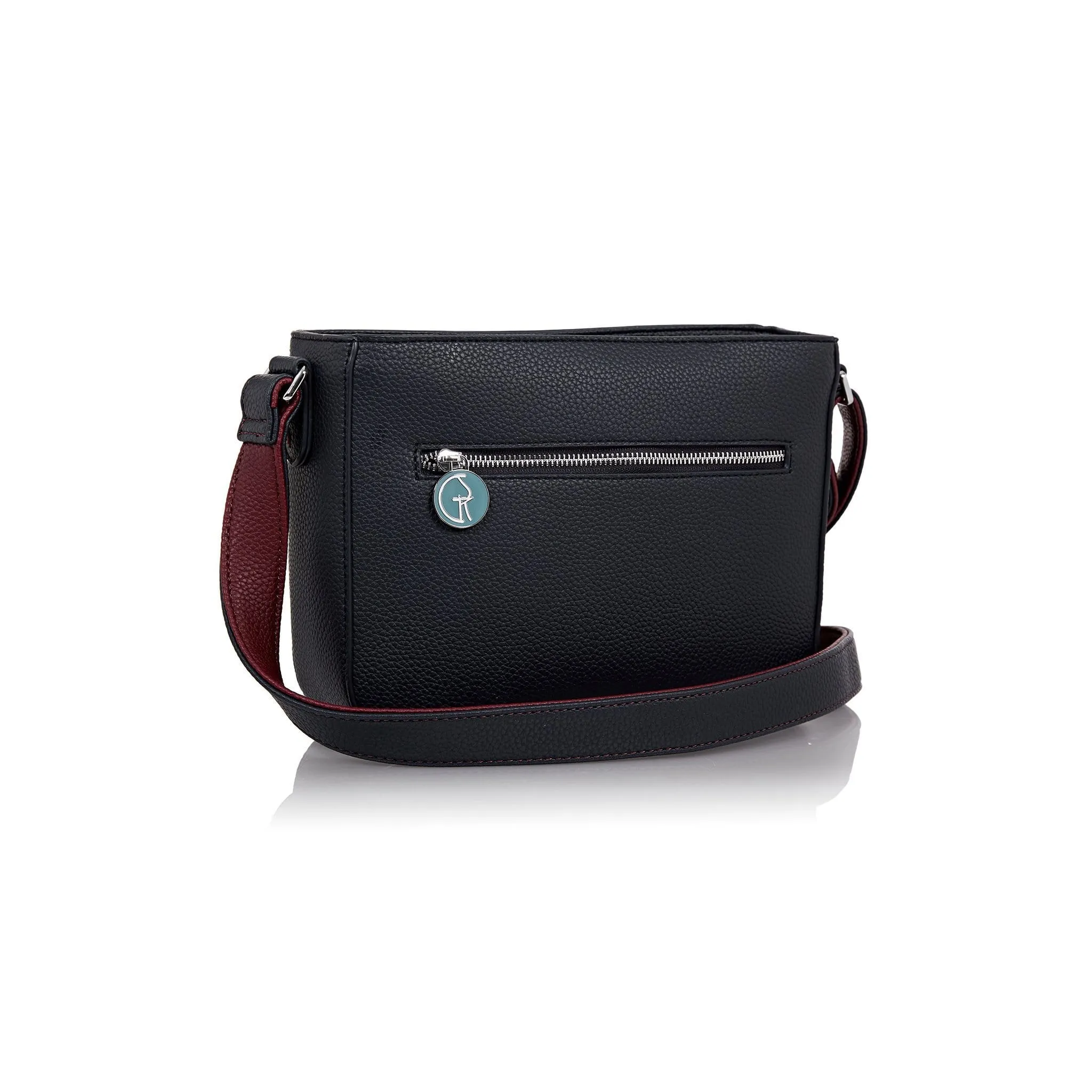 3 Vegan Leather Bags in 1 | Navy & Burgundy