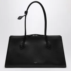 Alaia Le Teckel Black Leather Tote Bag Women
