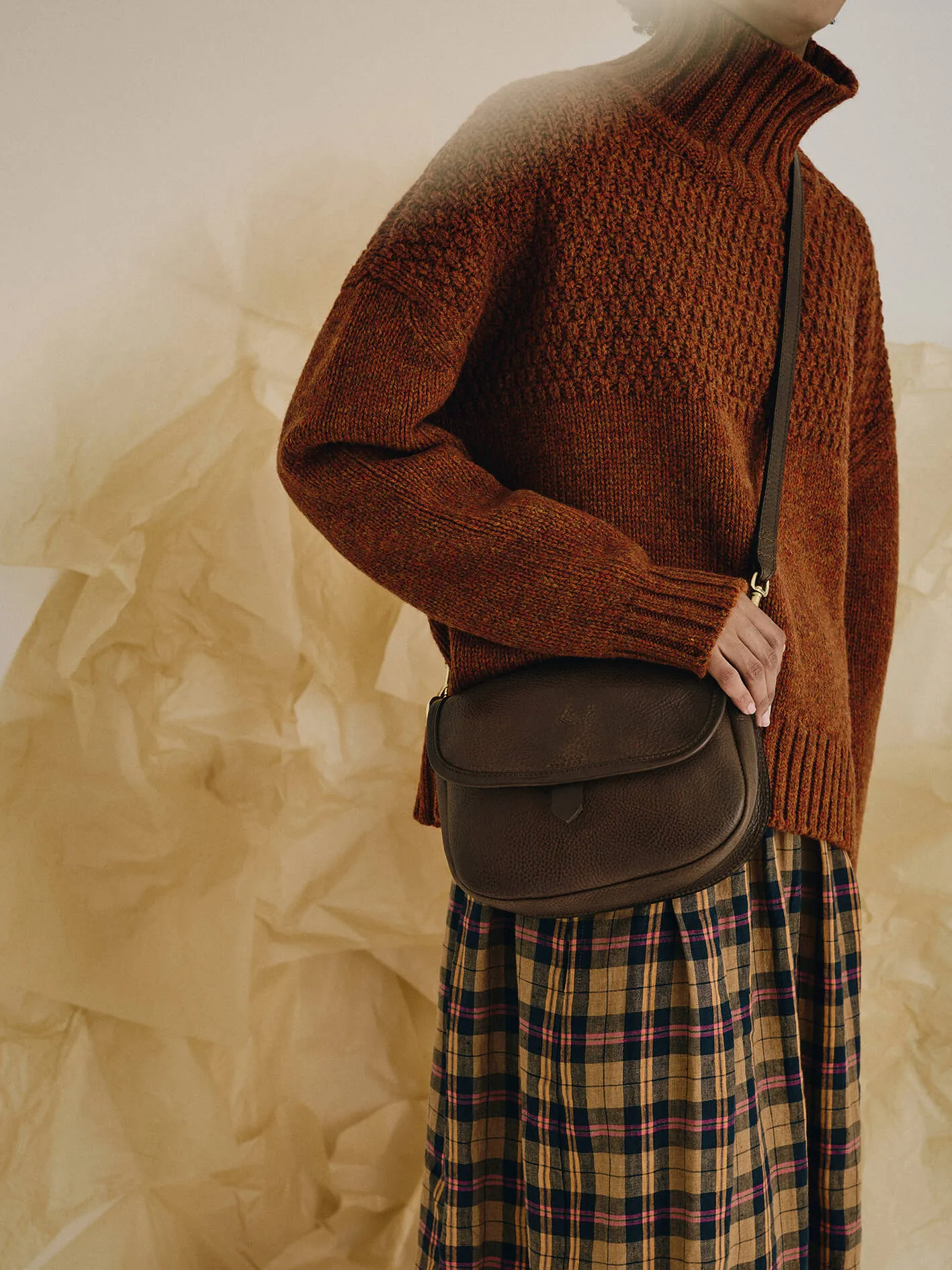 Alex Crossbody Bag - Dark Chocolate