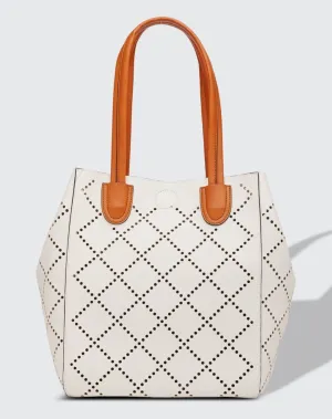 Bermuda Tote Bag, White