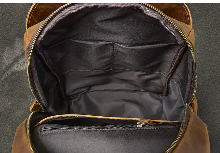 Big Sling Backpack For Men Large Sling Bag For Men Large Black Leather Mens Sling Bag