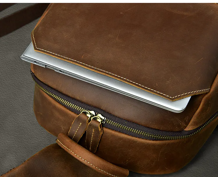 Big Sling Backpack For Men Large Sling Bag For Men Large Black Leather Mens Sling Bag