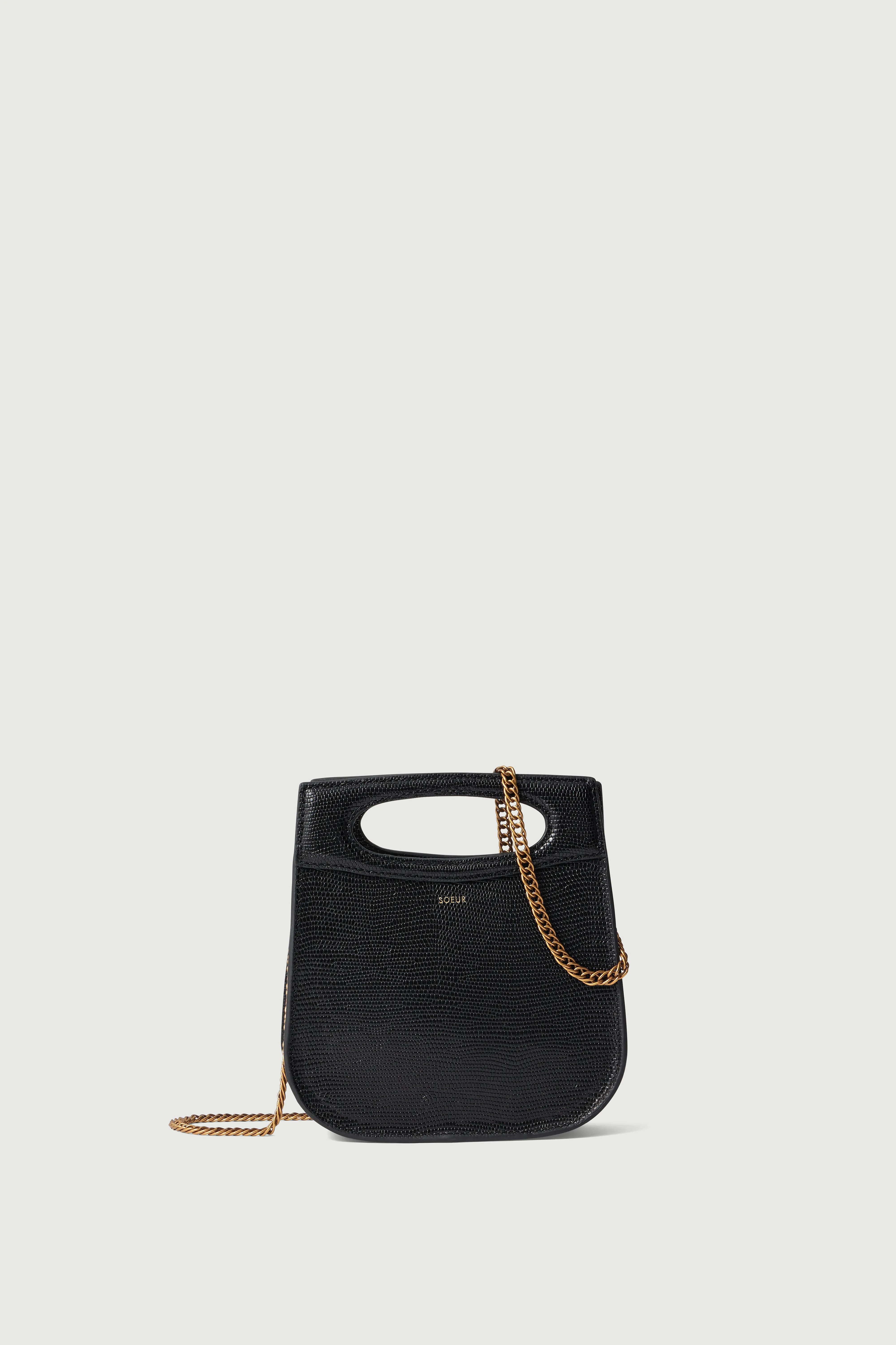 BLACK CHERI MINI BAG