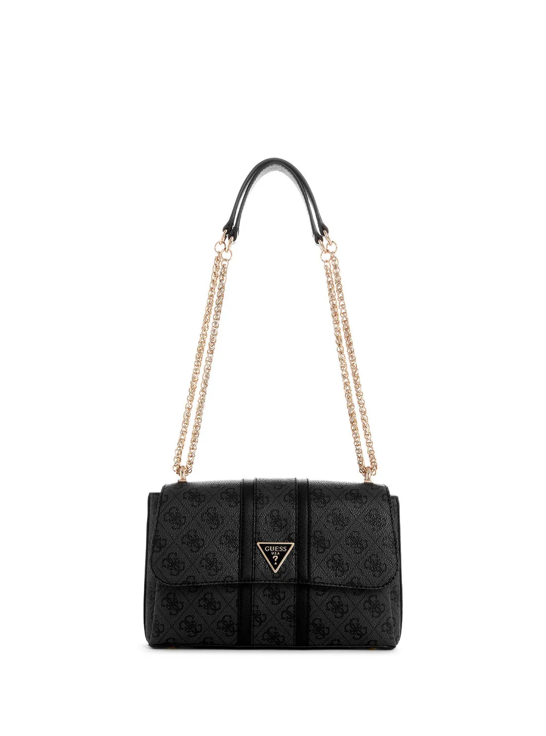 Black Logo Noreen Crossbody Bag
