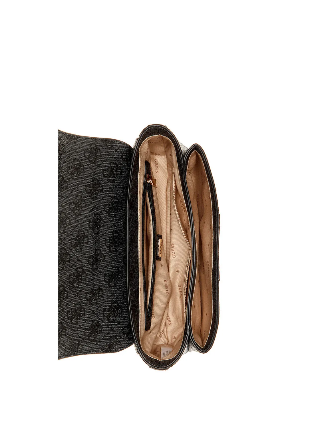 Black Logo Noreen Crossbody Bag
