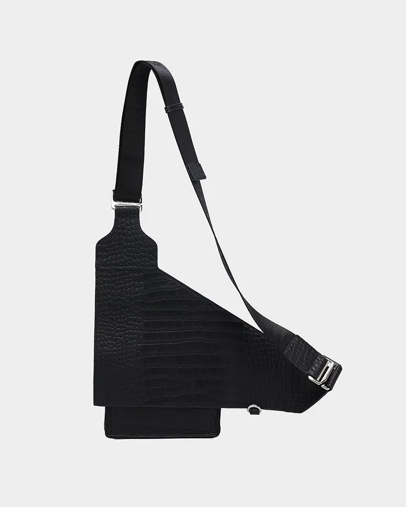 Blast Off Sling Bag in Black