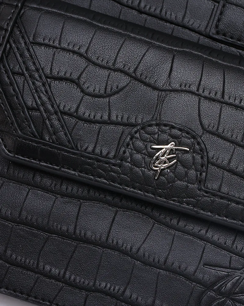 Blast Off Sling Bag in Black