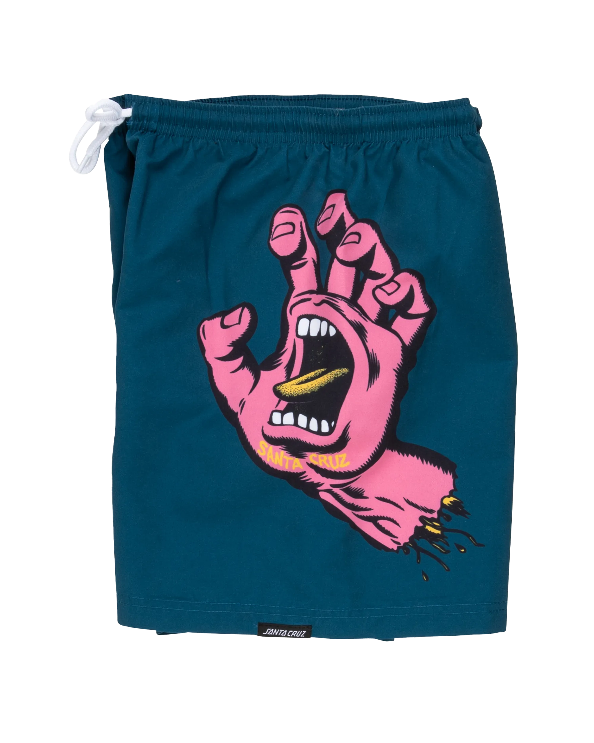 Boys Screaming Hand Swimshorts in Tidal Teal