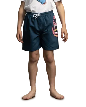 Boys Screaming Hand Swimshorts in Tidal Teal