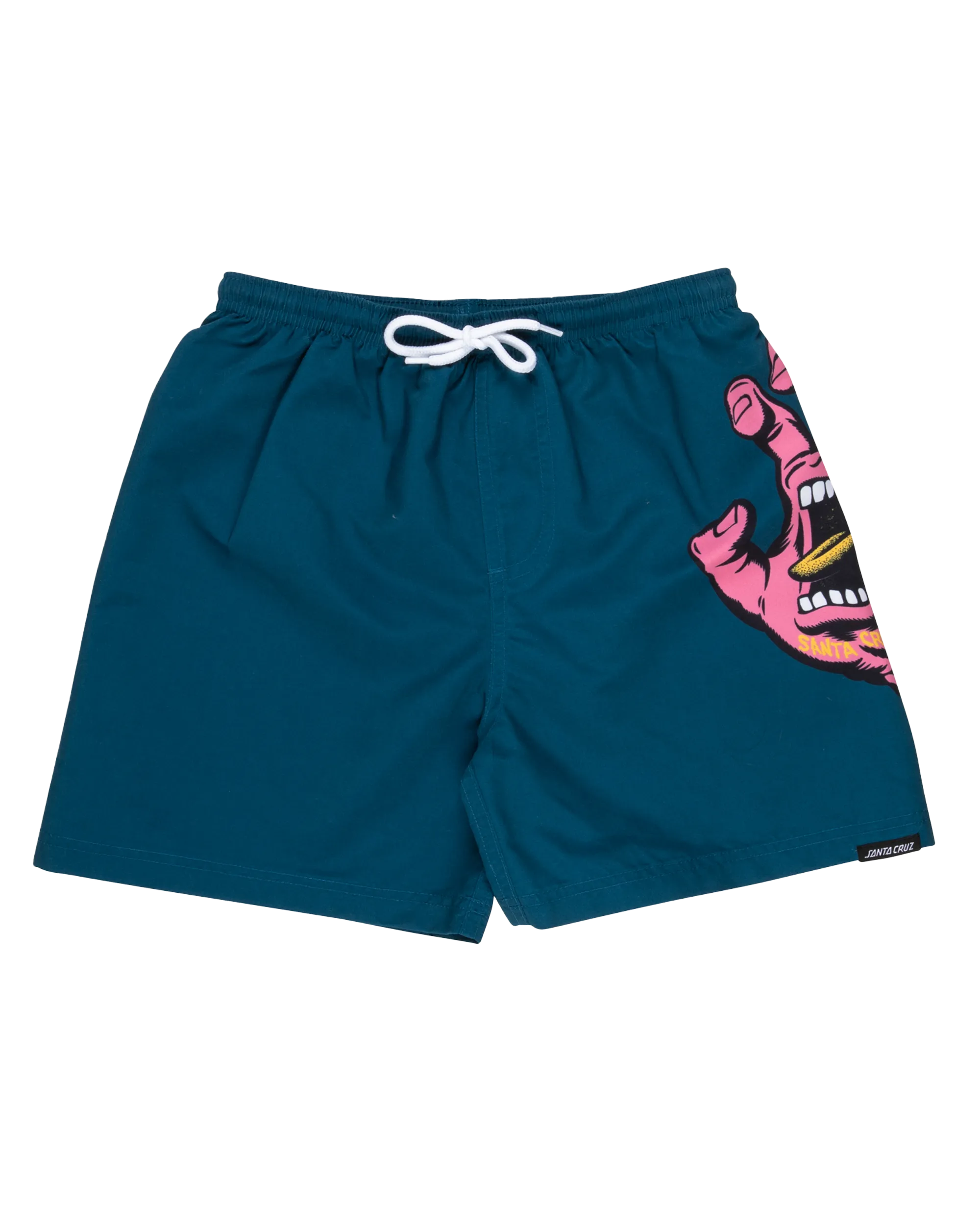 Boys Screaming Hand Swimshorts in Tidal Teal