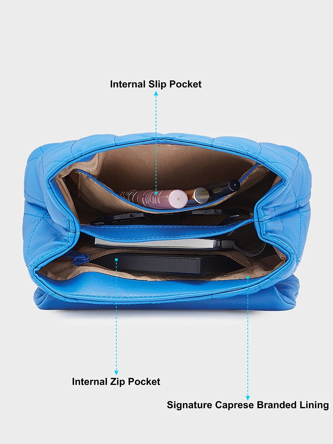 Caprese Rabi Sling Medium Blue