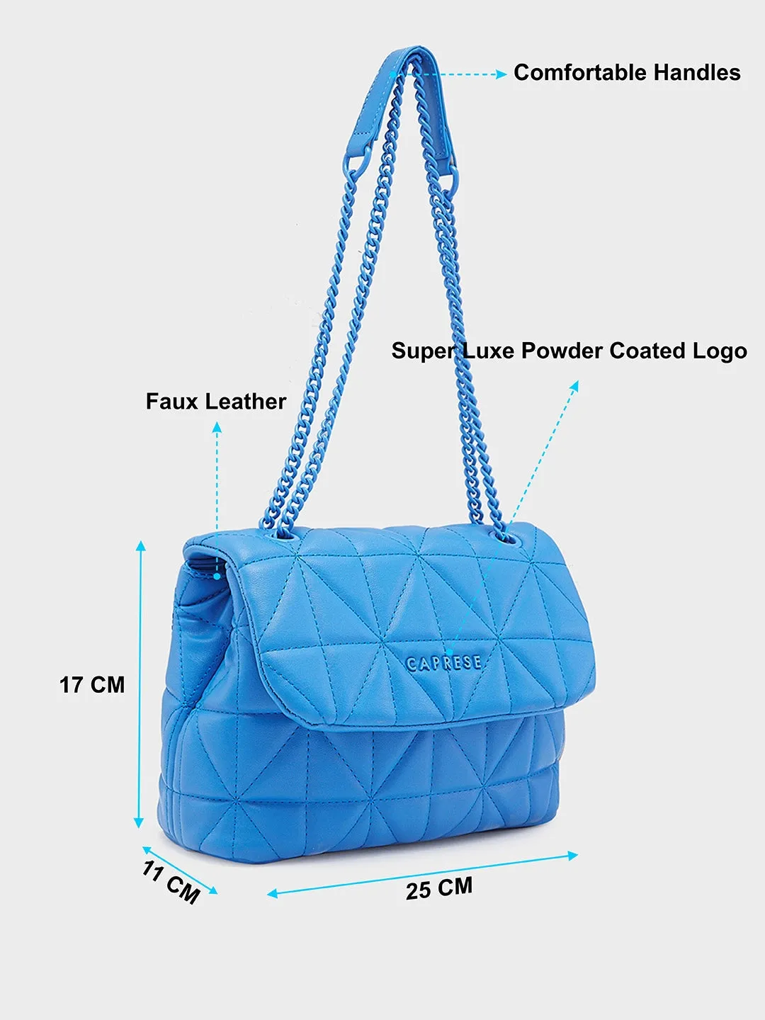 Caprese Rabi Sling Medium Blue
