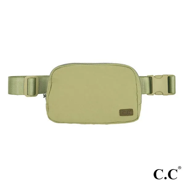 C.C Cross Body Waterproof Fanny Belt Sling Bag