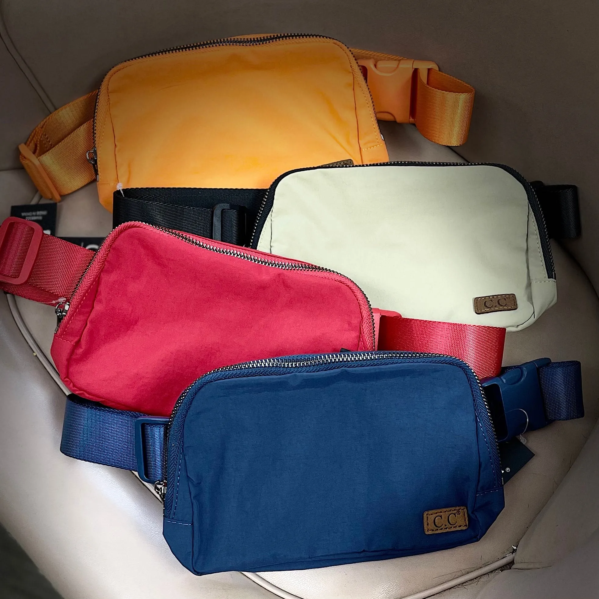C.C Cross Body Waterproof Fanny Belt Sling Bag