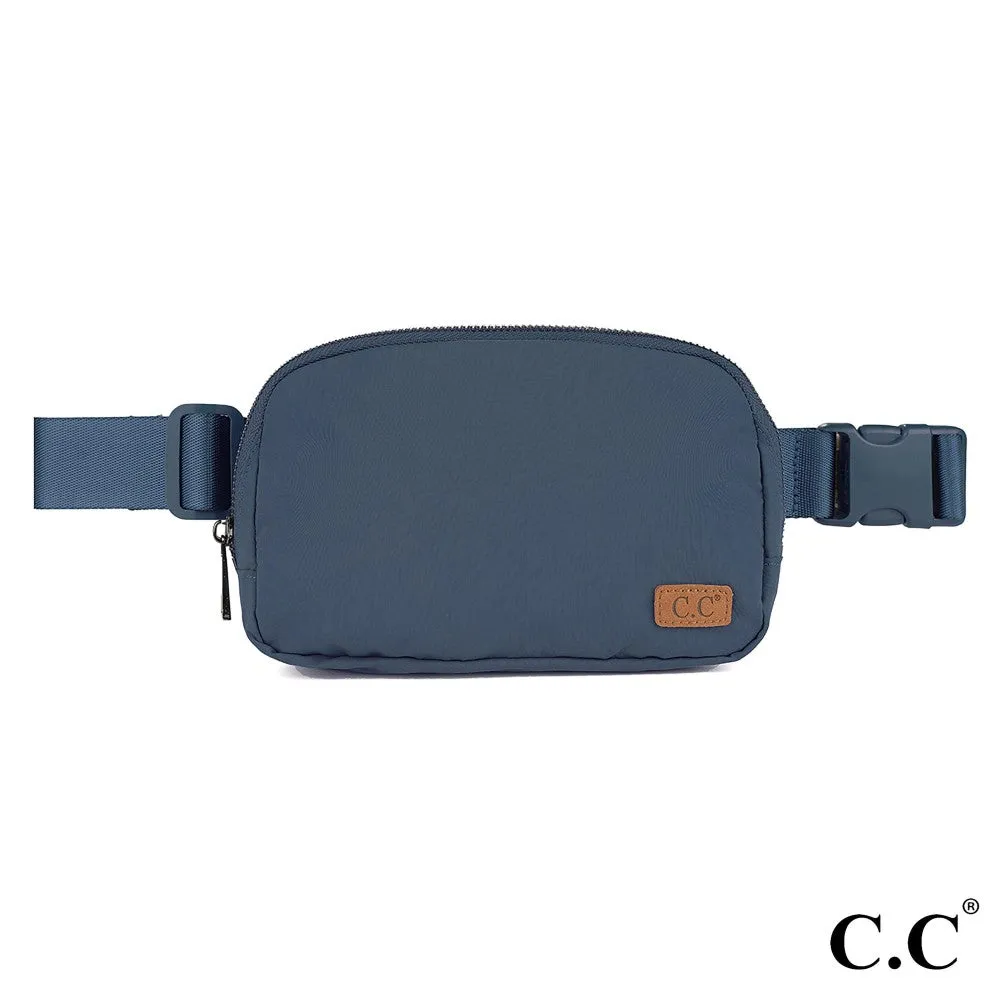 C.C Cross Body Waterproof Fanny Belt Sling Bag