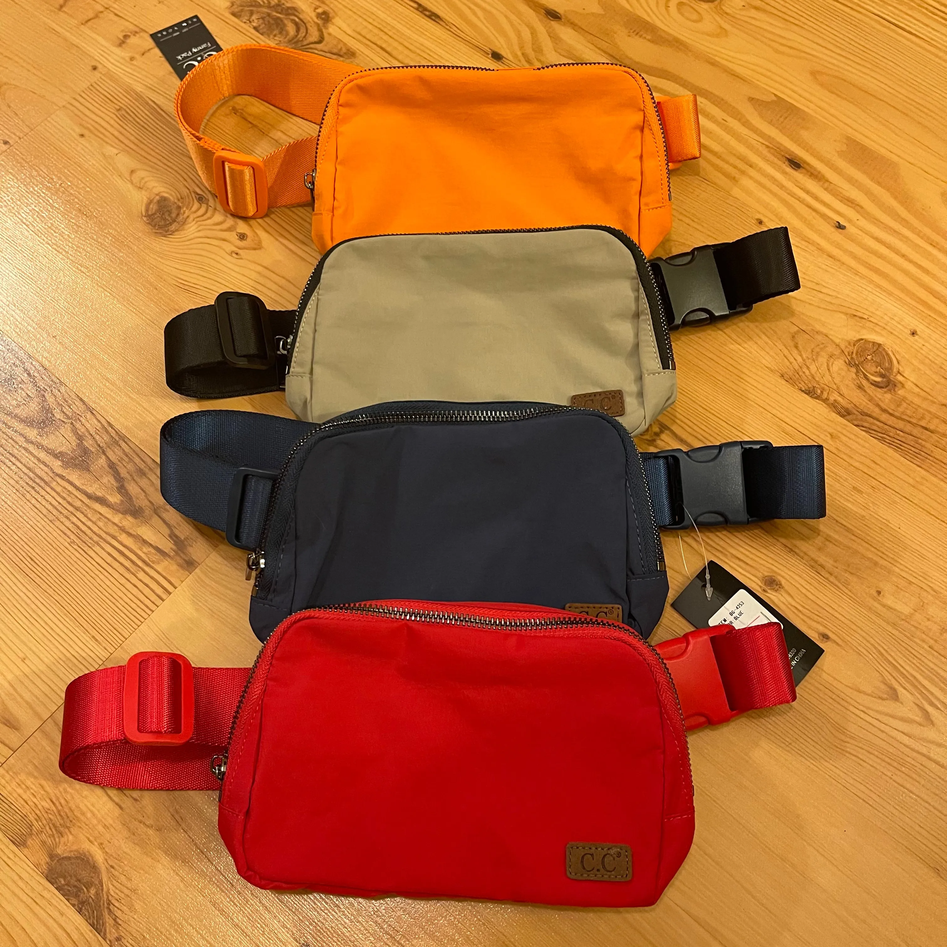 C.C Cross Body Waterproof Fanny Belt Sling Bag