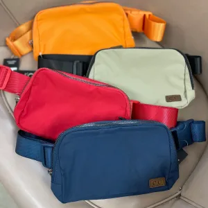 C.C Cross Body Waterproof Fanny Belt Sling Bag