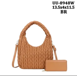Chevron Hobo Handbag