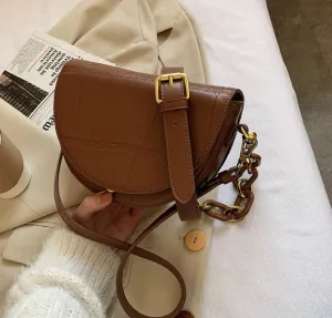 CL971 - Lisa Caramel Crossbody Handbag