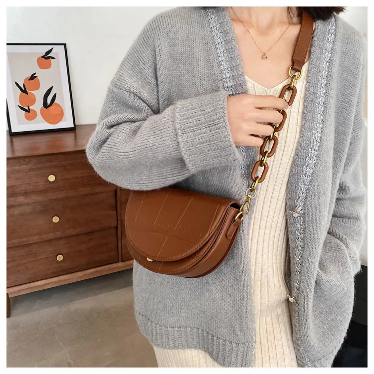 CL971 - Lisa Caramel Crossbody Handbag