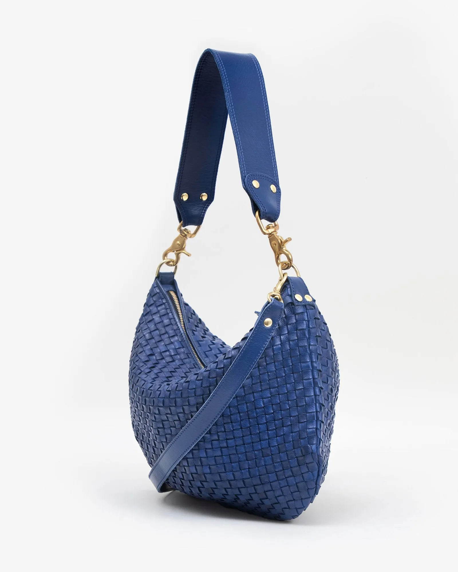 Clare V. - Moyen Messenger in Pacific Woven Checker