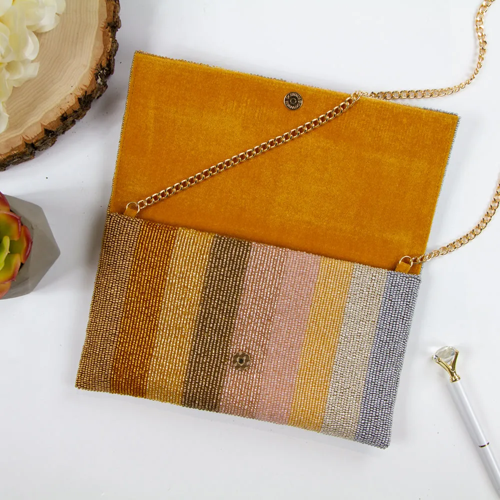 Custom Mrs Last Name Bridal Clutch (LHFC)
