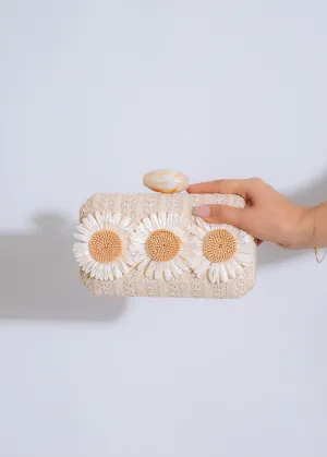 Daisy Love Clutch Nude