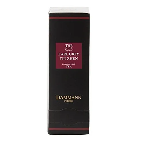 Dammann Freres, Earl Grey Yin Zhen  (24 Individually Wrapped Tea Bags)