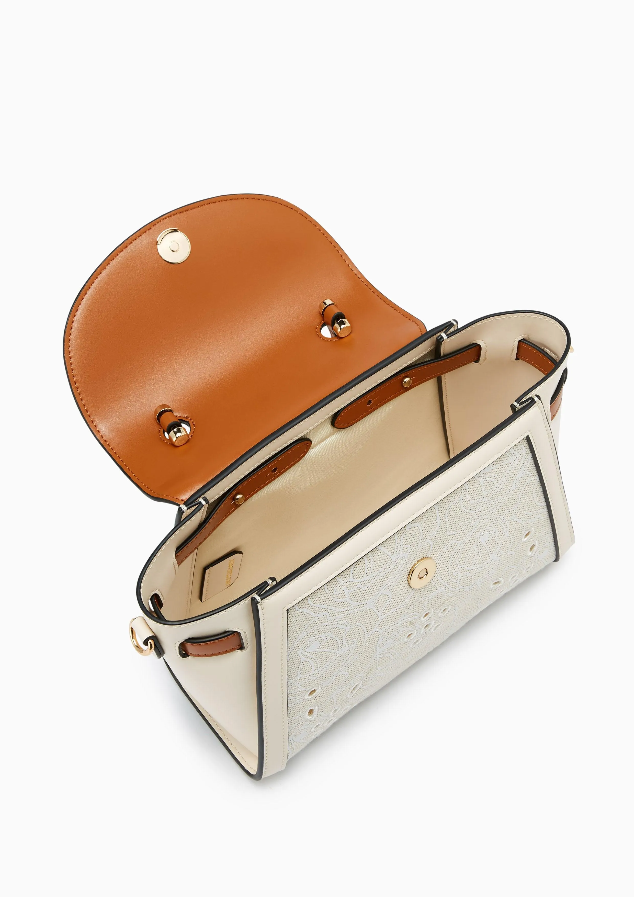 Delora Top Handle Bag Beige