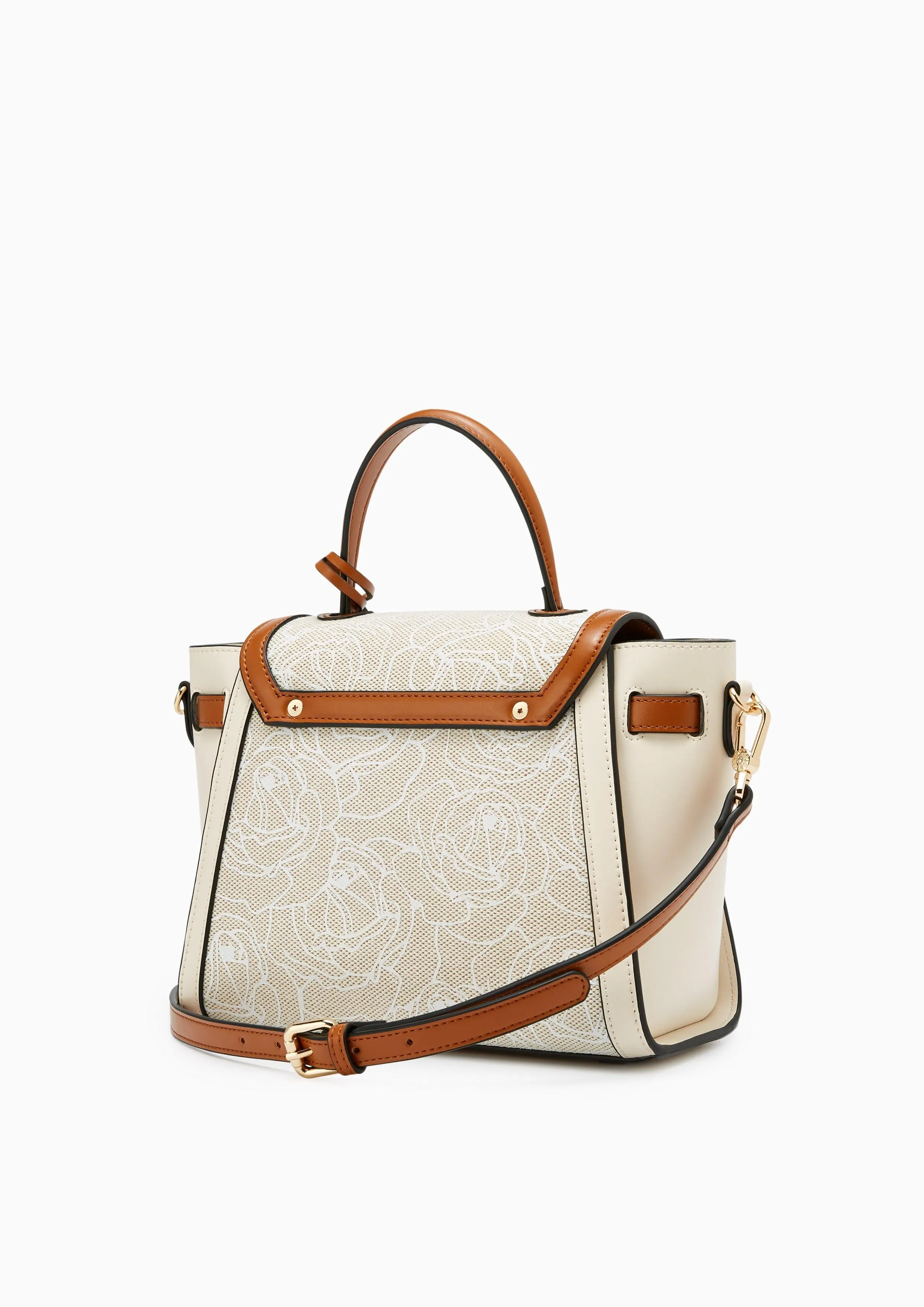Delora Top Handle Bag Beige
