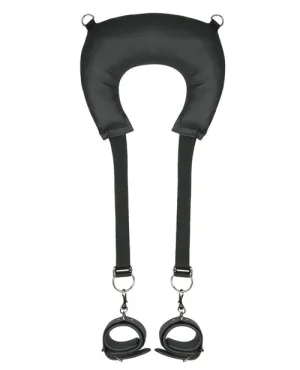 Easy Toys Pillow & Ankle Cuffs Leg Position Strap
