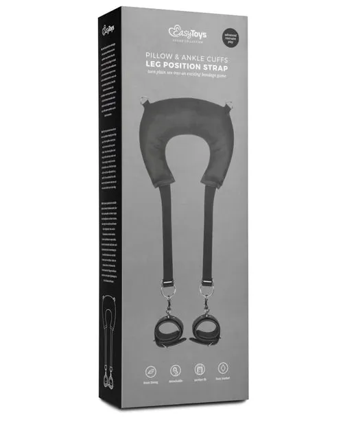 Easy Toys Pillow & Ankle Cuffs Leg Position Strap