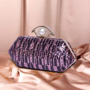 Elegant Sequence Party Clutch