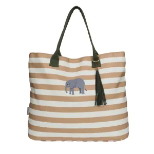 Elephant Canvas Tote Bag
