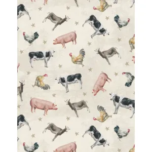 Farmhouse Chic Cotton Fabric Collection 1077