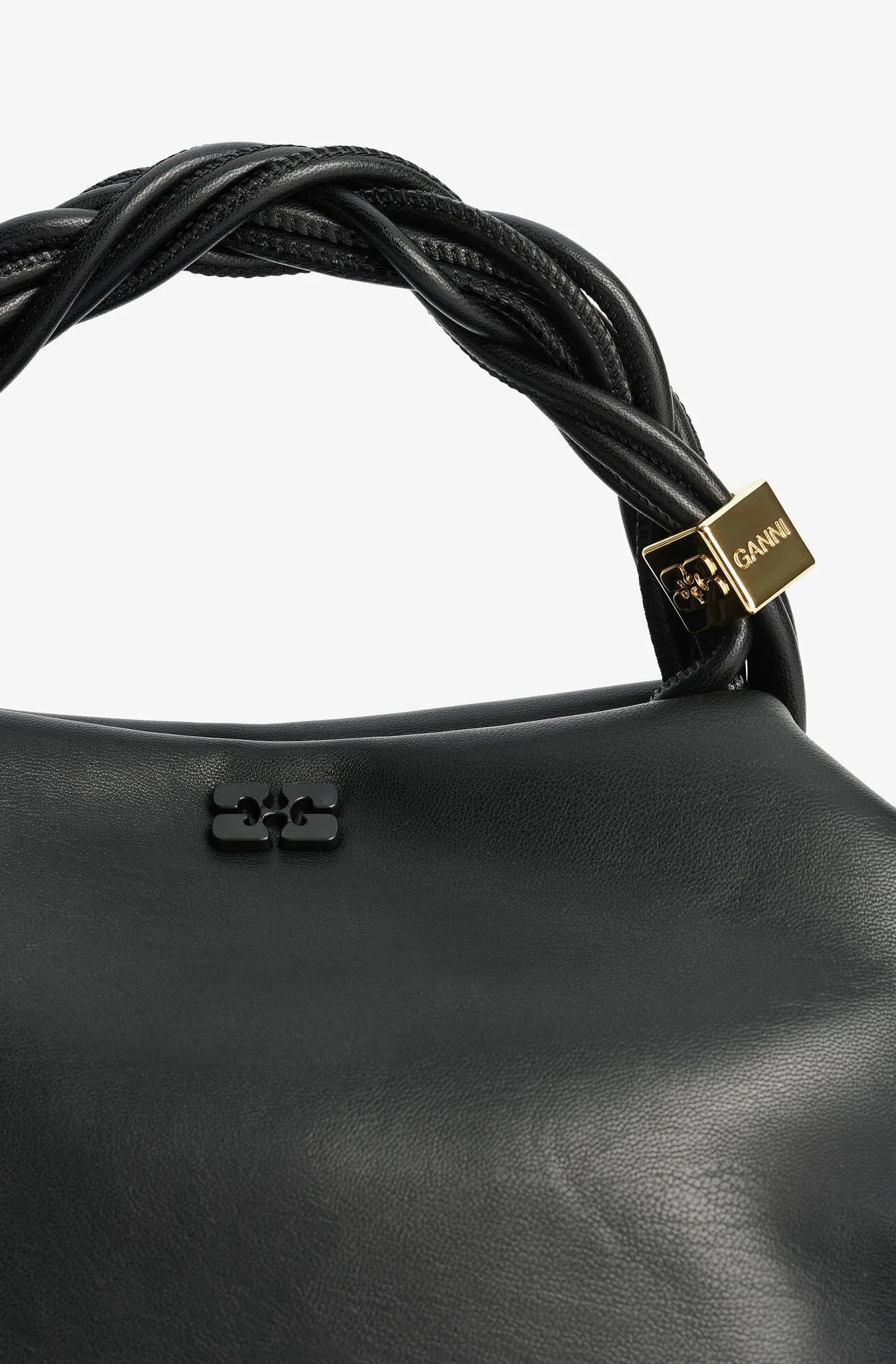 Ganni Black Small Bou Bag
