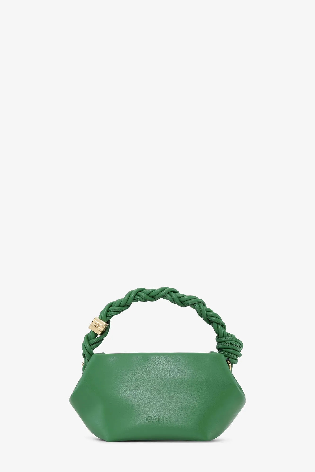 Ganni Green Mini Bou Bag