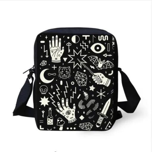 Girls 3Pcs/Set Back Pack Set or Individual Pieces  with your Choice of Cat themed prints
