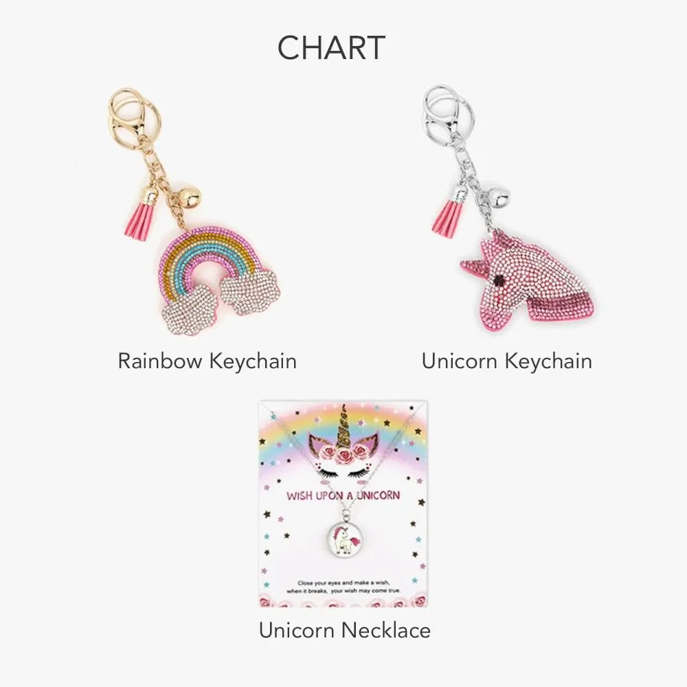 Gold Unicorn Personalized Kids Flip Sequin Drawstring Bag | Custom Backpacks
