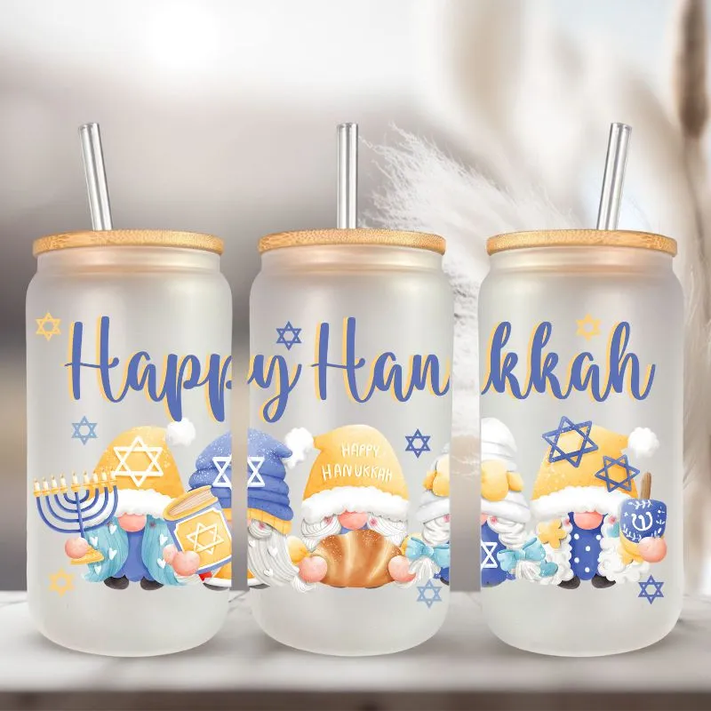 Happy Hanukkah Gnomes PNG Digital Download