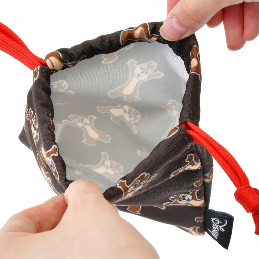 JDS - Chip & Dale All Over Pattern Drawstring Bags Set