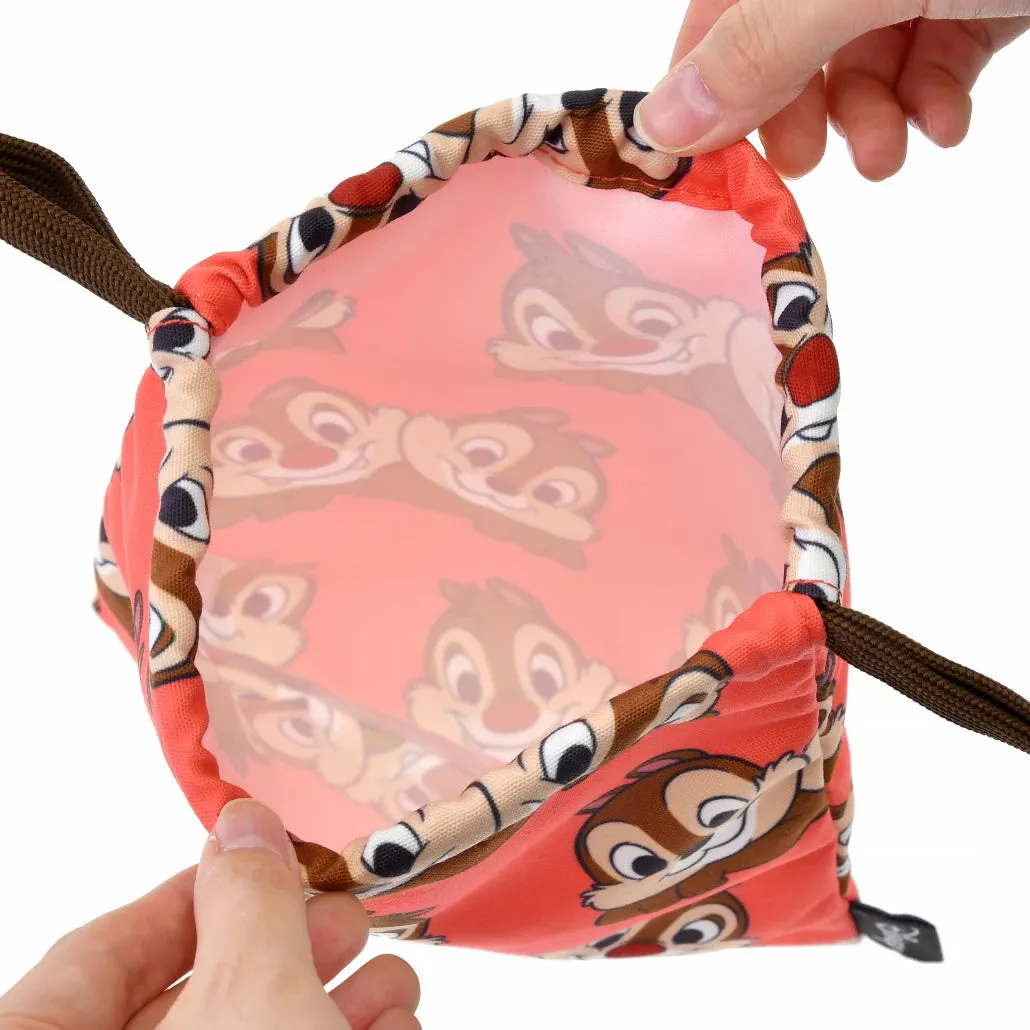 JDS - Chip & Dale All Over Pattern Drawstring Bags Set