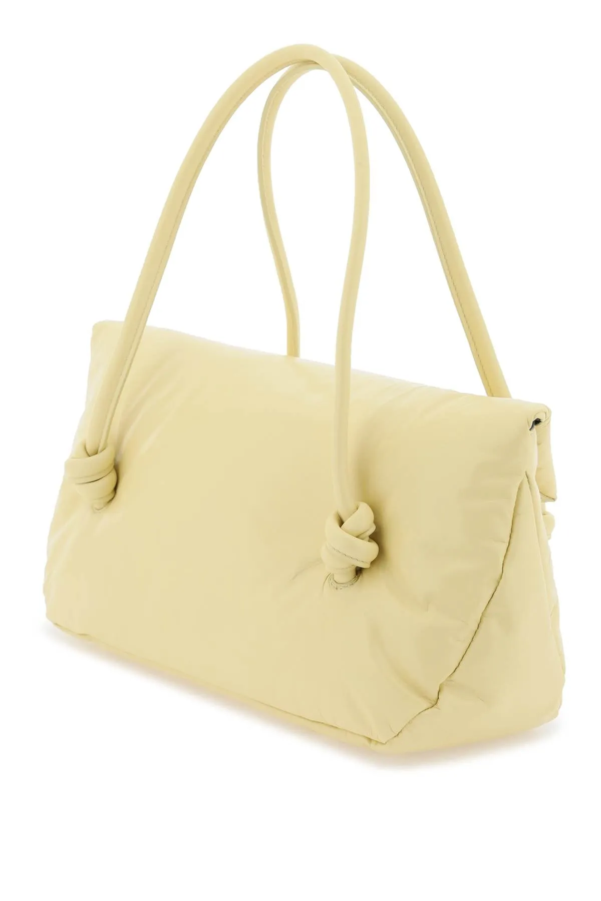 Jil Sander Padded Leather Shoulder Bag Women