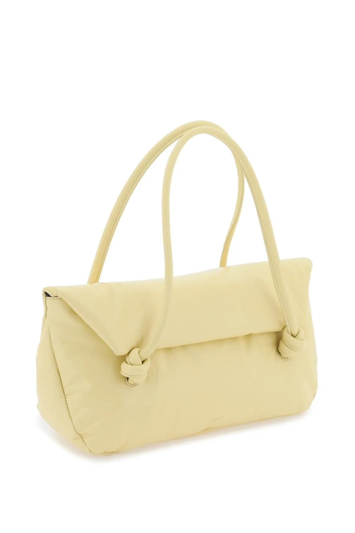 Jil Sander Padded Leather Shoulder Bag Women
