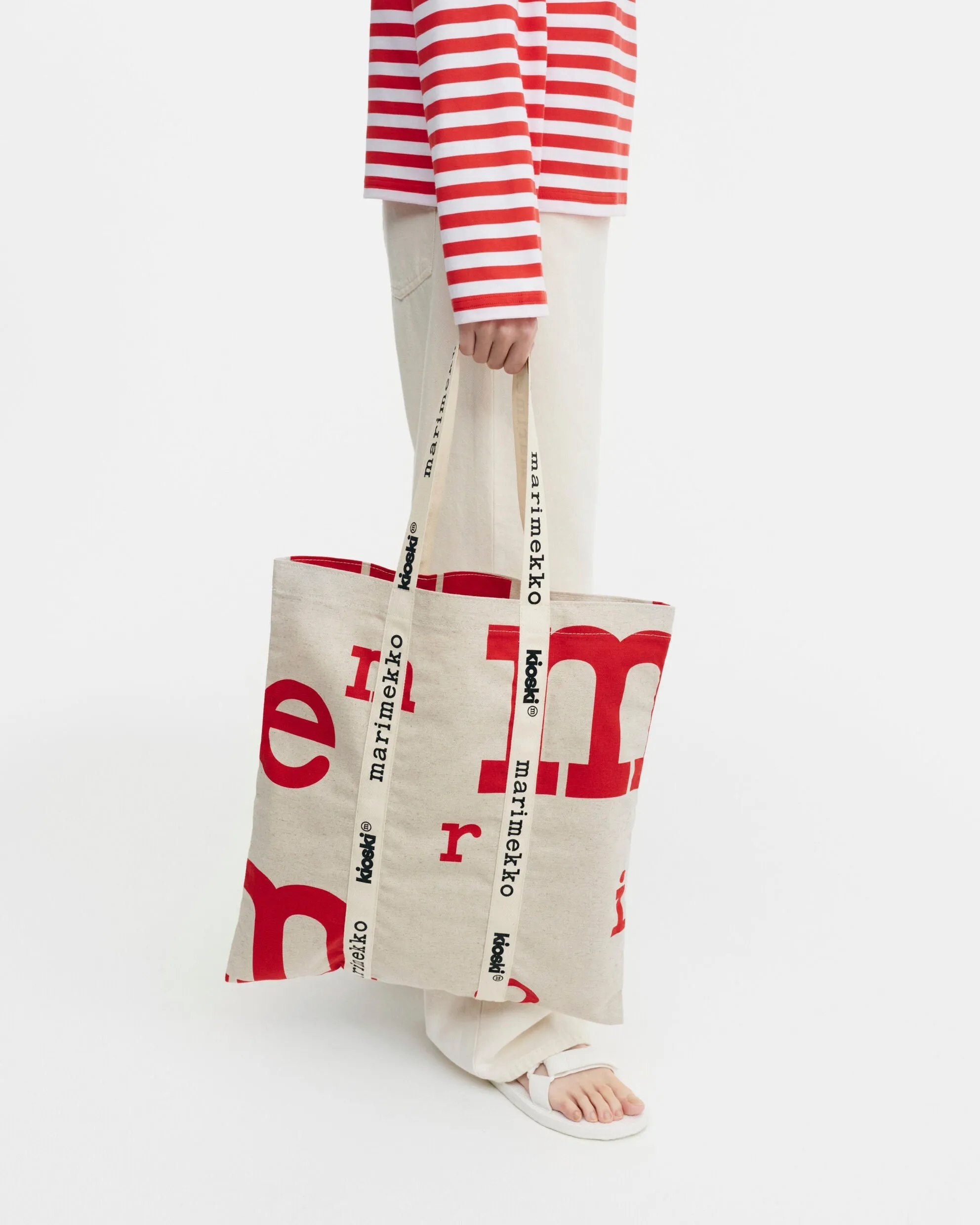 Kioski Carrier Midi Logo Tote