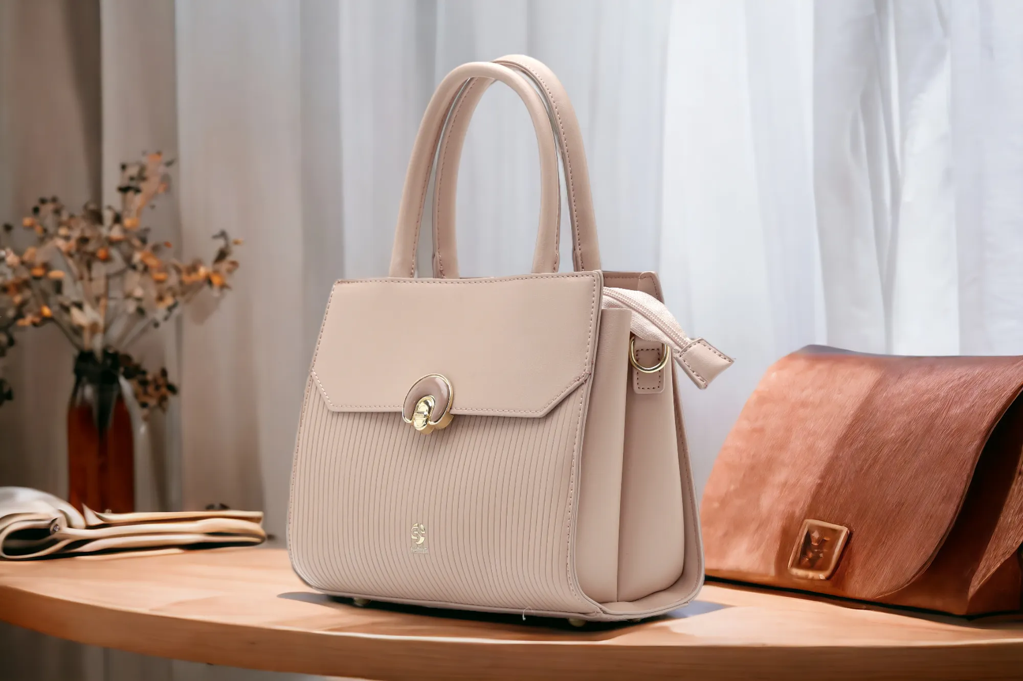 Ladies Premium Convertible Handheld Bag 38244