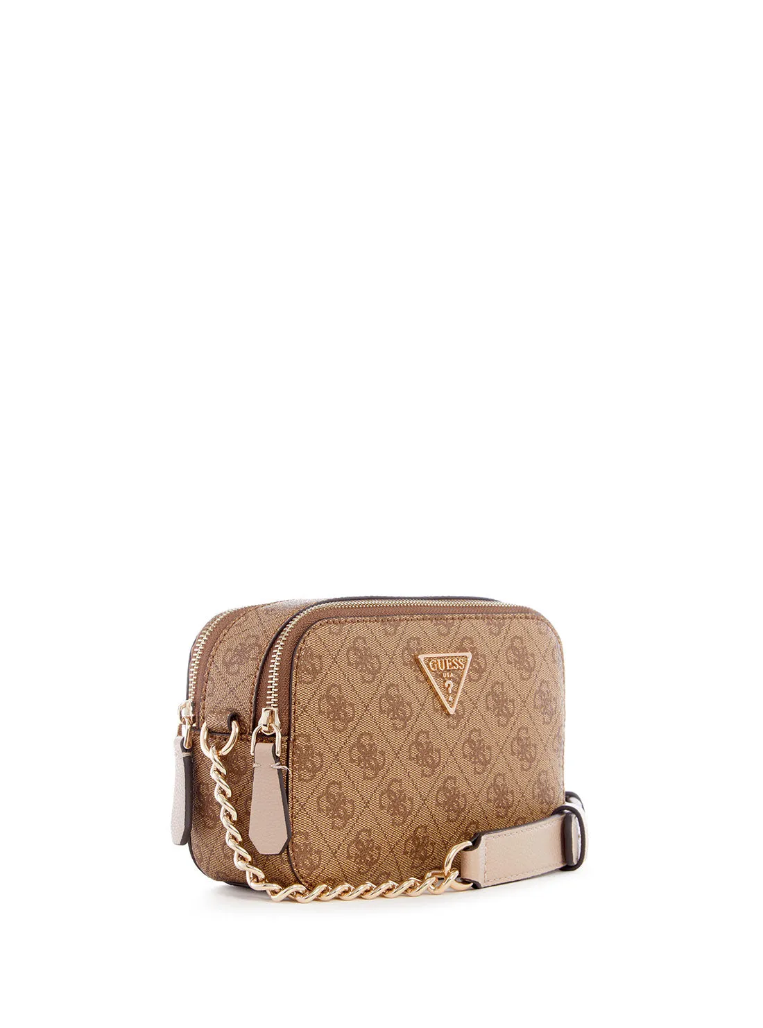 Latte Logo Noelle Crossbody Camera Bag