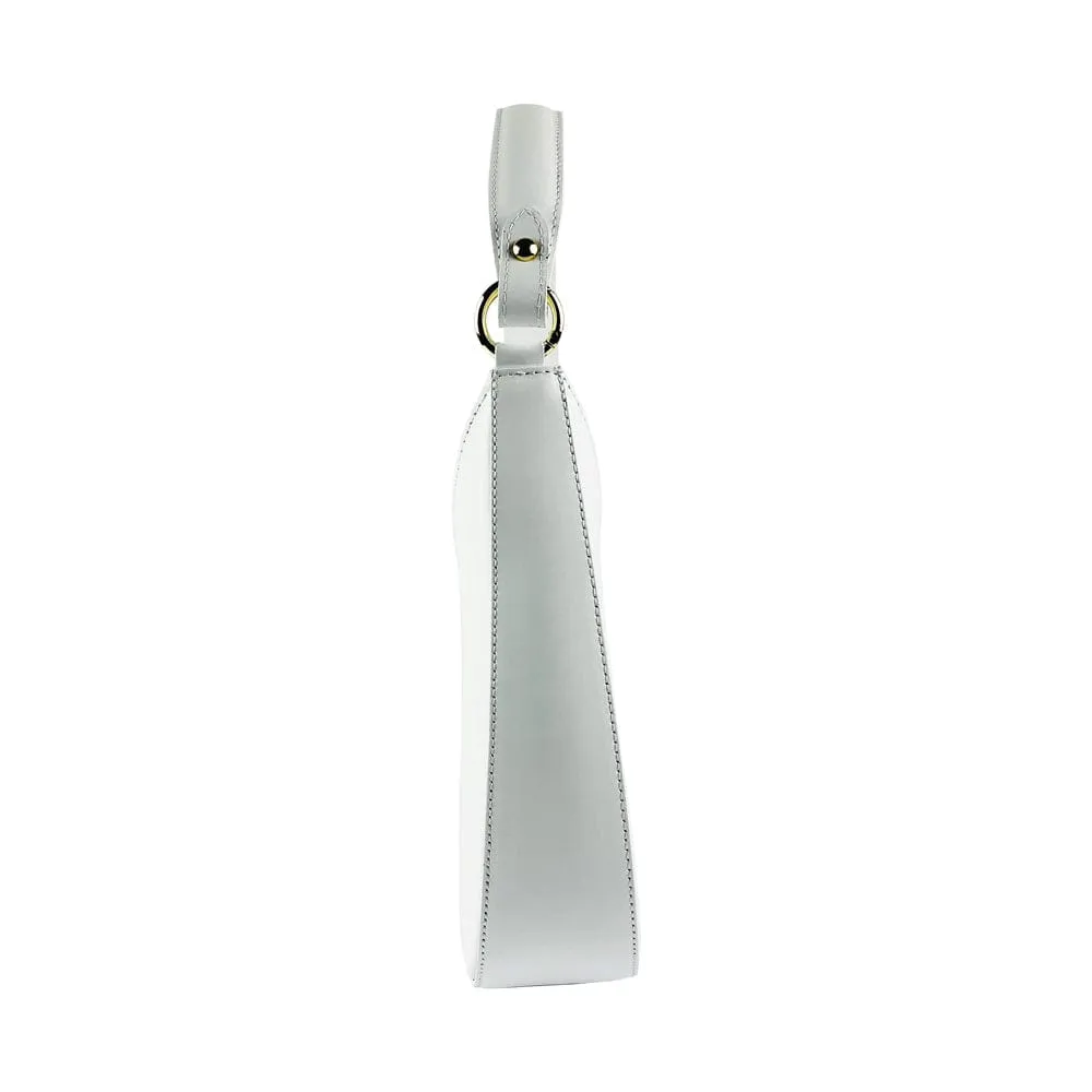 Luna Women's White Shoulder Bag | RB1013