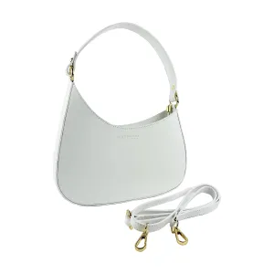 Luna Women's White Shoulder Bag | RB1013