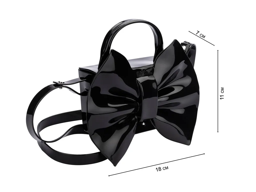 Melissa Trend Bow Design Black Women's Handbags